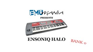 Video thumbnail for ENSONIQ HALO / E-MU SOUNDS OF THE ZR ROM - BANK 0 PRESET DEMO by EMU Mania