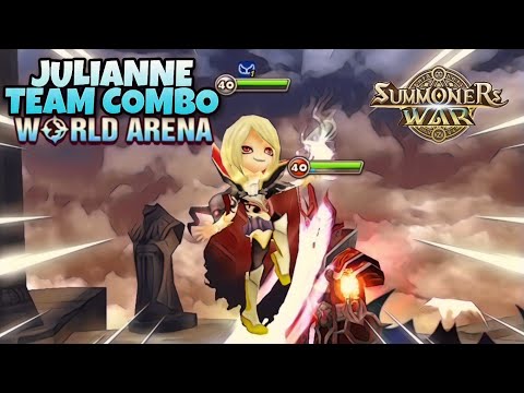 Julianne Team Combo in World Arena Ep. 2 - Summoners War
