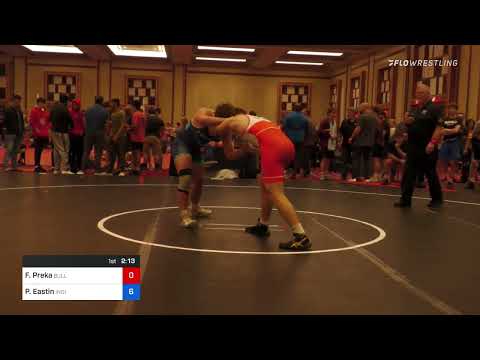 86 Kg Consi Of 8 #1 - Fabio Preka, Bulls Wrestling Club Vs Pate Eastin, Indiana 7164