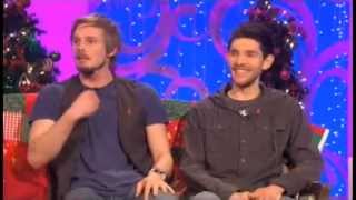 Bradley James and Colin Morgan Paul O'Grady Show [interview] video