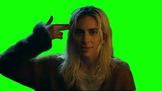 Lady Gaga Harley Quinn green screen