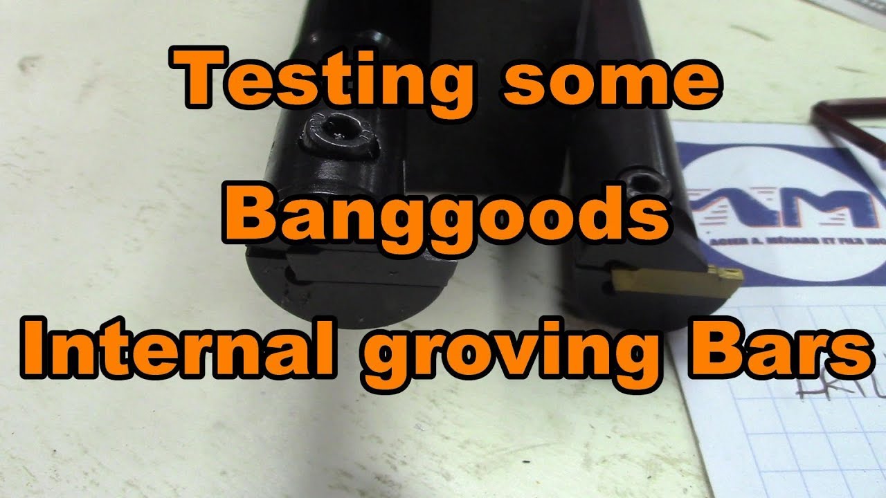 Budget priced internal grooving bars from Banggood... Another valuable tool, at a great price.