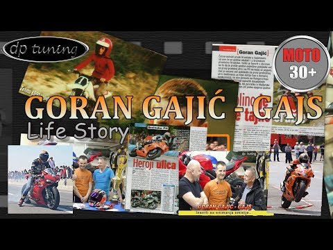 GORAN GAJIĆ GAJS ✅Life Story / Road Race King / u tuning motorsport/ 189. MOTO 30 +