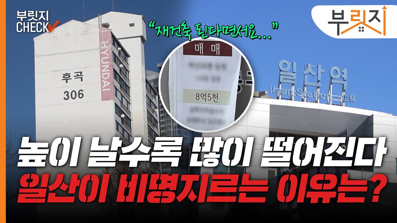 믿던 특별법에 발등 찍힌 일산, 떨어진 집값은 우째?[부릿지CHECK]