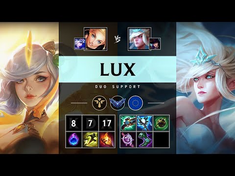 Lux Support vs Janna - EUW Diamond Patch 25.21