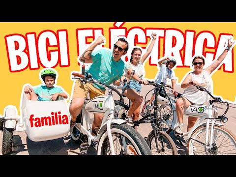 ¿Qué hacer EN VACACIONES en FAMILIA? Descubriendo Benidorm en BICICLETA ELÉCTRICA