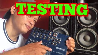 Video thumbnail for MIXER TESTING (YAMAHA MG82cx) by VIDEOKE AND TOUR CASE BOX RANDY VTBR