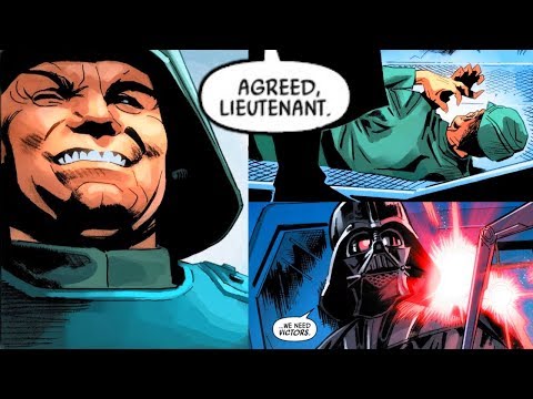 The Imperial Lieutenant that Played with Darth Vader's Emotions(Canon) - Star Wars Comics Explained