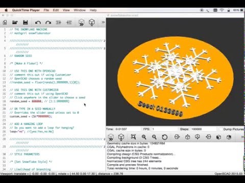 The Snowflake Machine by mathgrrl - Thingiverse