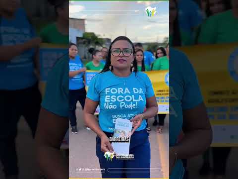 #SantaMariaDasBarreiras #Educação #ContraEvasão #FuturoMelhor #buscaativaescolar  #bncc