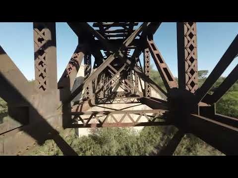 Puente Negro Rio Ctalamuchita - Rio Tercero, Cba FlyVision Drone. By Kiyatronic