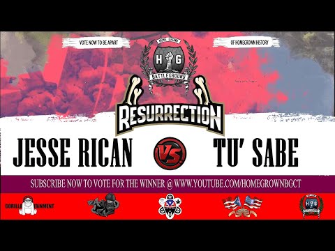 Tu Sabe vs Jesse Rican