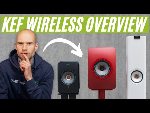 KEF Wireless Range Overview: LSX II, LS50 Wireless II & LS60