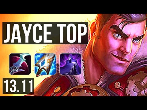 JAYCE vs ZAC (TOP) | 400+ games, Godlike | KR Master | 13.11