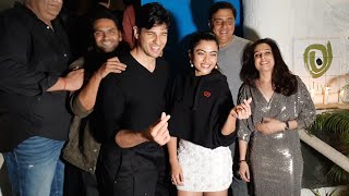 Tariq aur Nasreen aka Sidharth Malhotra Rashmika at Mission Majnu Success Party @bollywoodbandook video