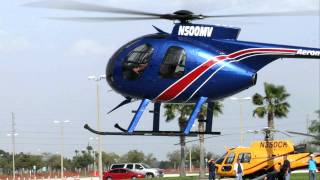 MD500 Arrival at HELI-EXPO 2011
