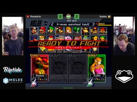 HTL #5 Top 8 Losers - Pleasantries (Samus) vs Drephen (Sheik)