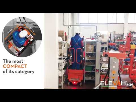 Nacelle automotrice Minilev E5 Move - compacte 70cm de largeur - hauteur de travail 5,15m - 200kg de charge_1