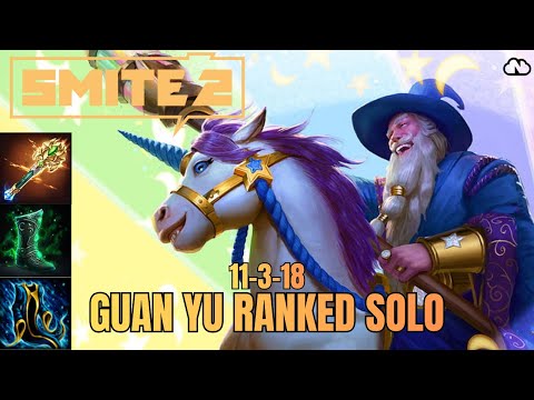 UNSTOPPABLE Guan Yu Solo Ranked Build | Smite 2