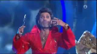 Army Of Lovers, On Stage, performing CRUCIFIED @ Swedish Idol 2015