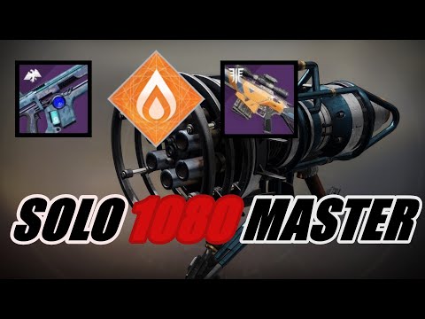 WARLOCK: Solo 1080 Ordeal Master Nightfall W/Wardcliff Coil (Platinum) Strange Terrain - Destiny 2