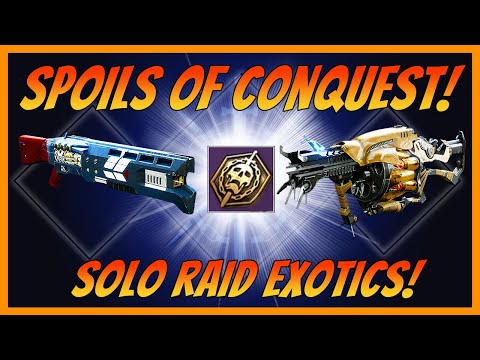 Easy Solo! 90 Spoils Of Conquest! Destiny 2