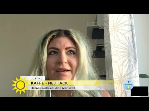 Kaffe - Nej tack  - Nyhetsmorgon (TV4)