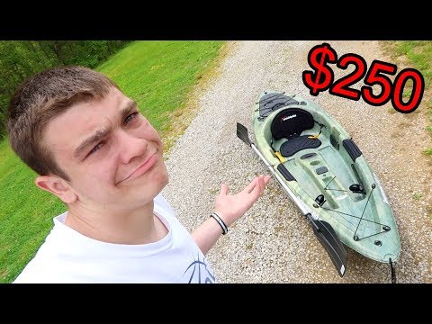 I BOUGHT THE CHEAPEST FISHING KAYAK ON THE INTERNET!!! - $250