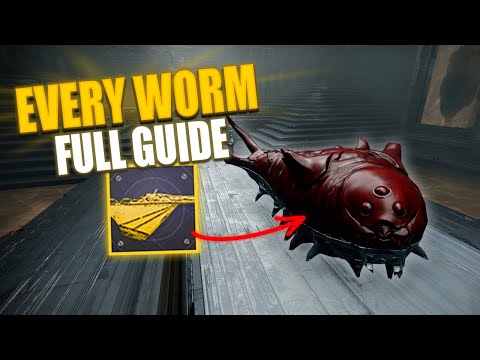 ALL Worm Locations in Sundered Doctrine (Exotic Catalyst + Weapon Focusing)