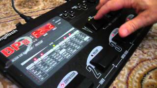 Video thumbnail for Digitech BP8 bass multi effects demo by Gearfacts