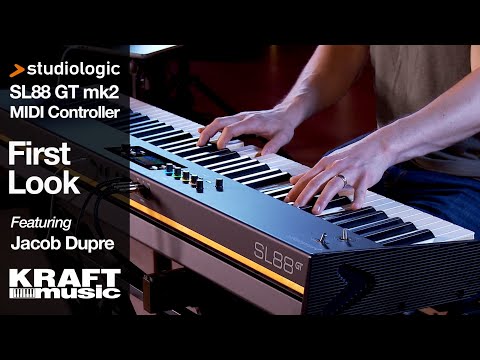 Studiologic SL88 GT mk2 MIDI Controller - First Look with Jacob Dupre