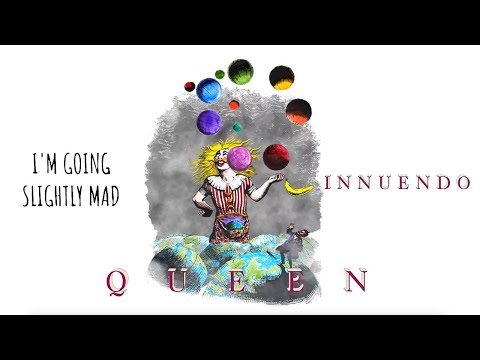 Queen - I'm Going Slightly Mad (Official Lyric Video)