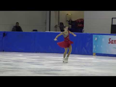 13th Santa Claus Cup 2019: Anna Kovács Budai(HUN) - FS Basic Novice Girls/Group B Free Skating