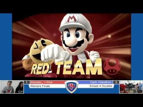 ABU Monthly 013: Monster_ + Pow Vs. Dank + Marathon - Smash 4 Doubles Winners Finals