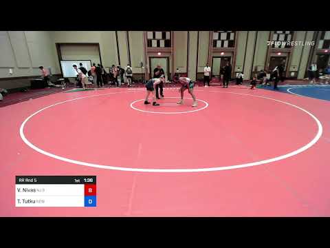 117 Lbs Rr Rnd 5 - Vedwin Nivas, NJ Scorpions Wrestling School, LLC Vs Tanner Tutku, New York C8c2