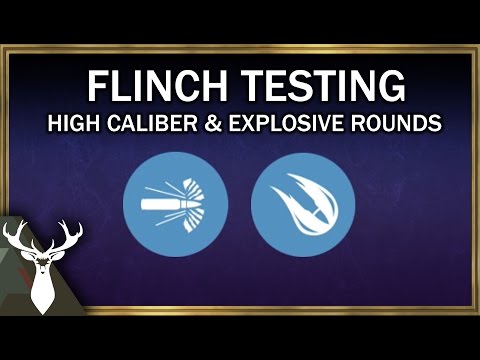 High Caliber & Explosive Rounds - Flinch Tests