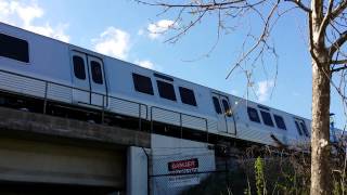 preview picture of video 'WMATA 7000-Series railcar testing, April 26, 2014 (1 of 6)'