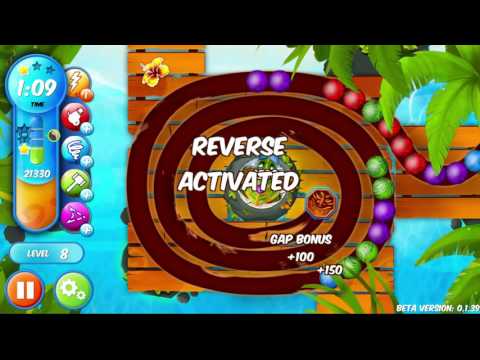 Woka Woka: Marble Shooter - Level 8