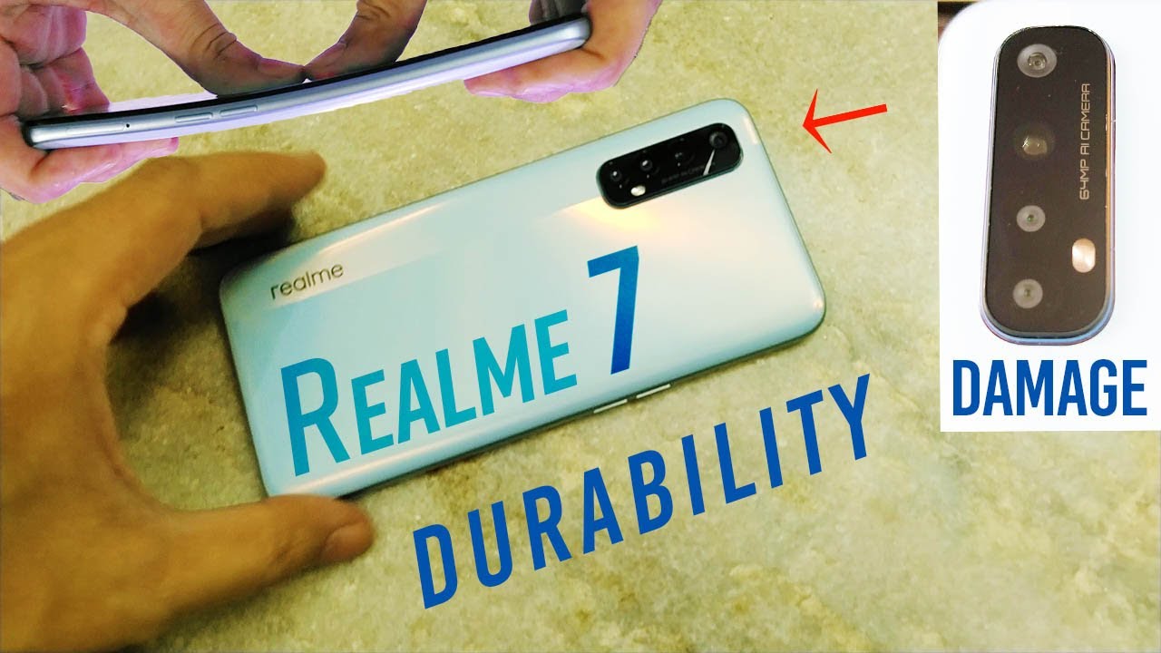Realme 7 Durability Test - Protect the Camera Unit on this One!!