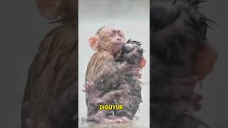 Download lagu Monkey Brother Replaces Mother Figure #shorts mp3