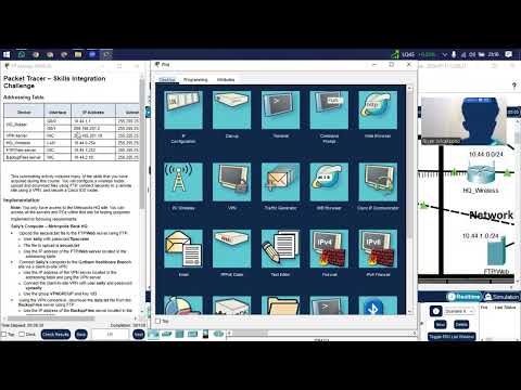 8.3.1.3 Packet Tracer - Skills Integrated Challenge | Riyan Wicaksono