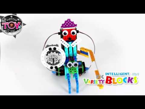 Конструктор STEM с пультом HIQ R721 4-в-1 (танк, рыцарь, жук, формула-1) (LYH-R721)