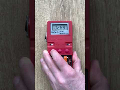 Dosimeter (Geiger counter) Anri-01 Sosna 2-x SBM-20 in self-test mode (1024)