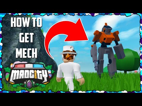 🤖HOW TO GET MECH!🤖 | Mad City | Roblox