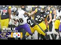 Baltimore Ravens vs. Pittsburgh Steelers | 2022 Week 14 Game Highlights