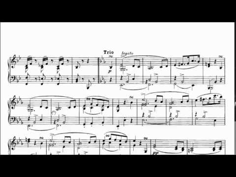 RCM Piano 2015 Grade 8 List C No.7 Schubert Scherzo in B Flat D 593 No.1 Sheet Music