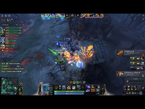 YATORO [Slark] 13 Kills 22k Hero DMG 20k NW Mage Slayer SaY Build Every Game
