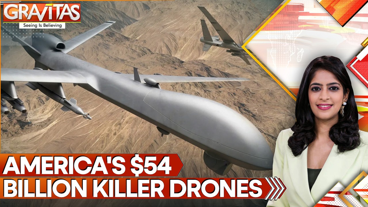 Pentagon Bets $54 Billion on Killer Drones| GRAVITAS