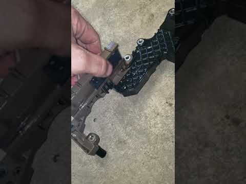 Ford 6R80 valve body removal,transmission range sensor,lead frame change,transmission fluid fill.