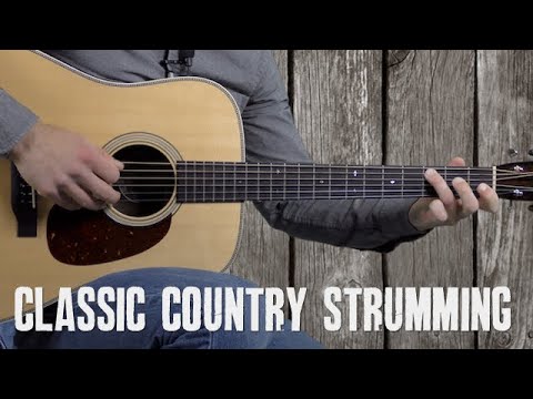Easy Classic Country Strumming Guitar Lesson - Strumming in the Style of Tom T. Hall